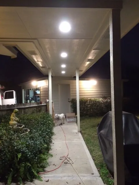 Affordable electrician providing lighting installation in Porter, TX - Blueline Professional Services