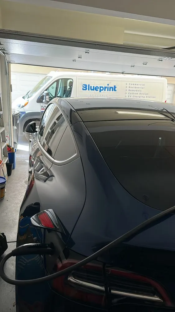 Licensed electrician providing panel upgrade in ,