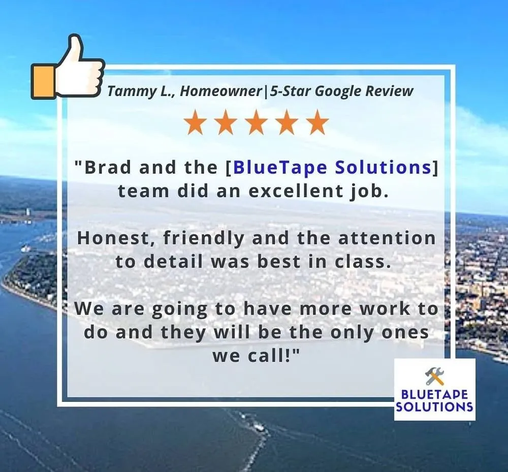 Slide of BlueTape Solutions