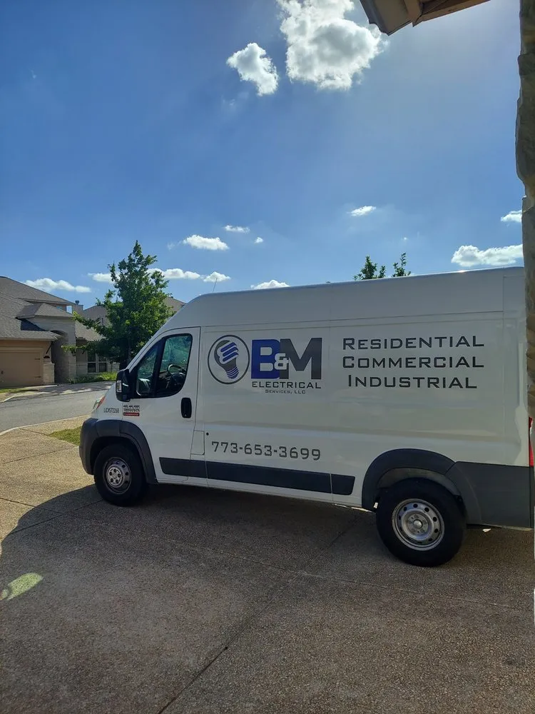 Slide of B&M Electrical Services