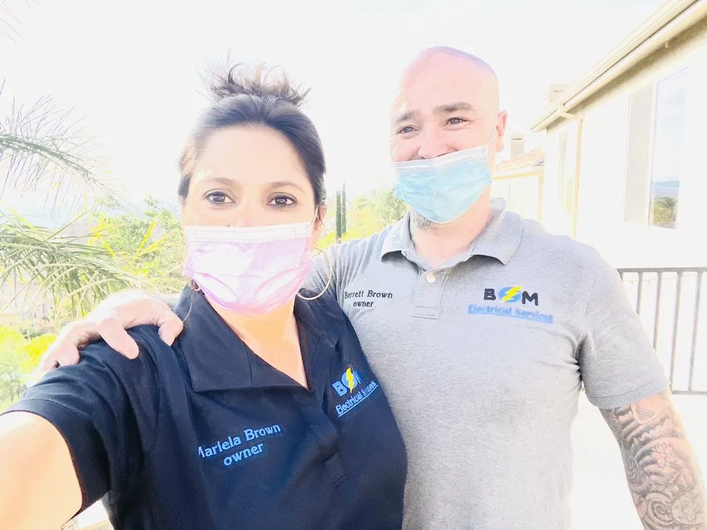 Slide of B&M Electrical Services