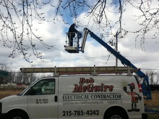Bob McGuire Electrical Contractor Logo