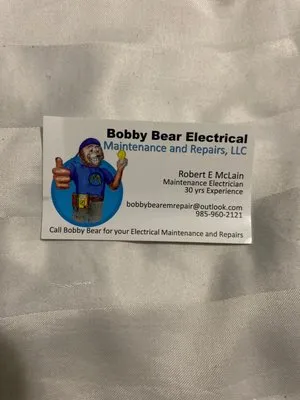 Bobby Bear Electrical Maintenance and Repairs