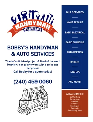 Bobby's Handyman & Auto Services