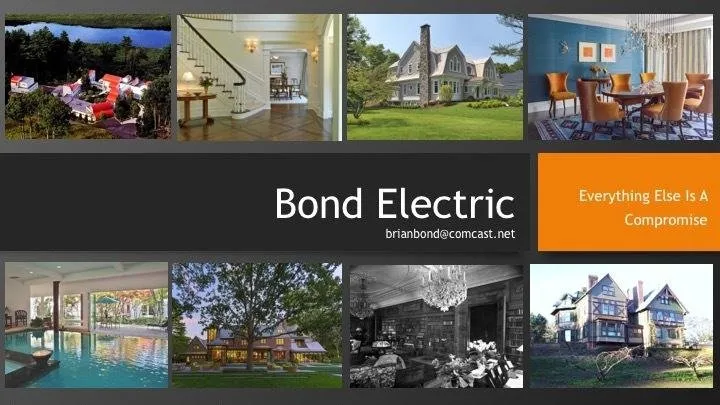 Slide of Bond Electric