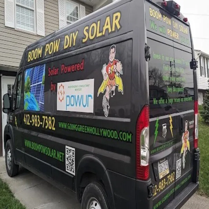 Slide of Boom Pow DIY Solar