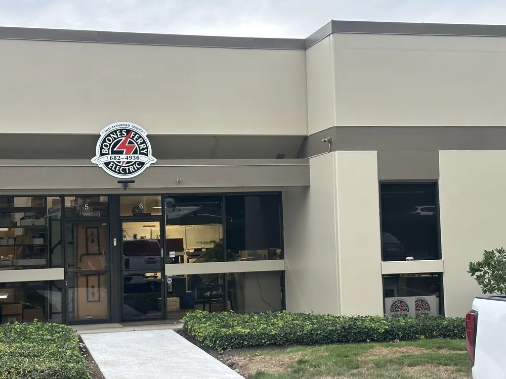 Slide of Boones Ferry Electric