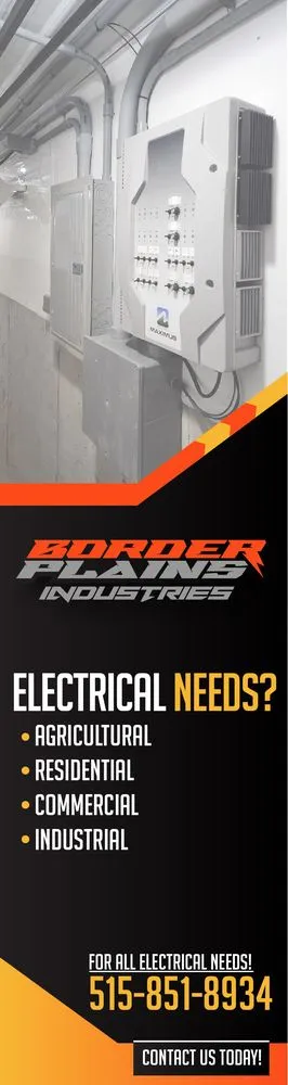 Licensed lighting installation in Gowrie, IA by Border Plains Industries