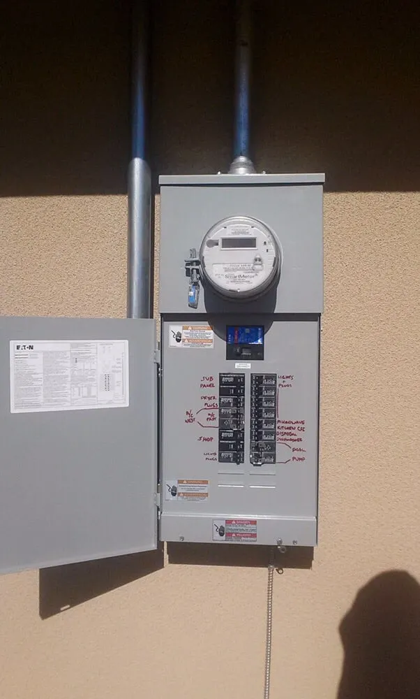Reliable electrician providing panel upgrade in ,