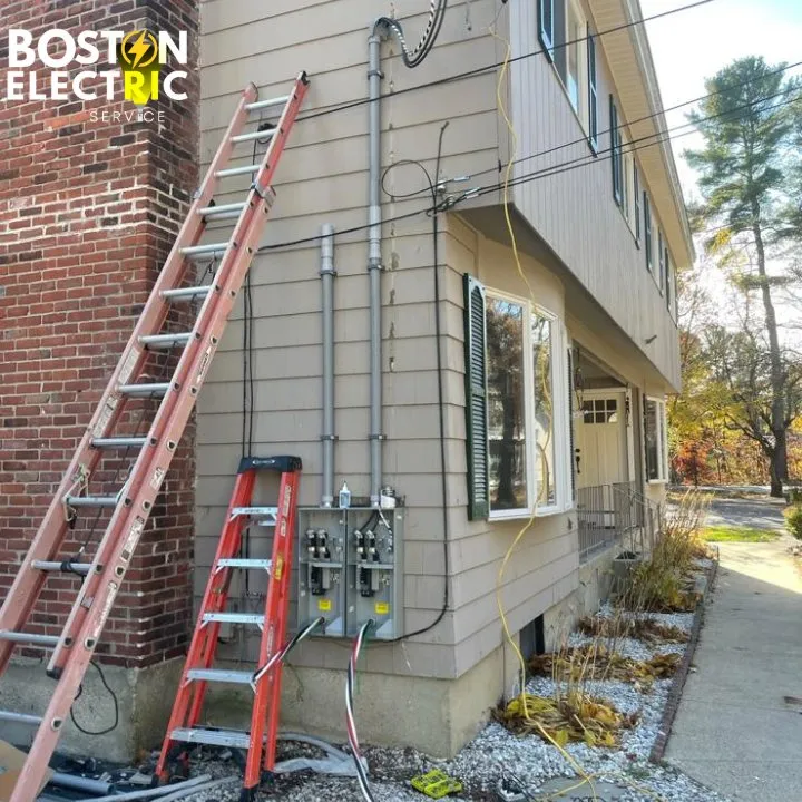 Slide of Boston Electric Service