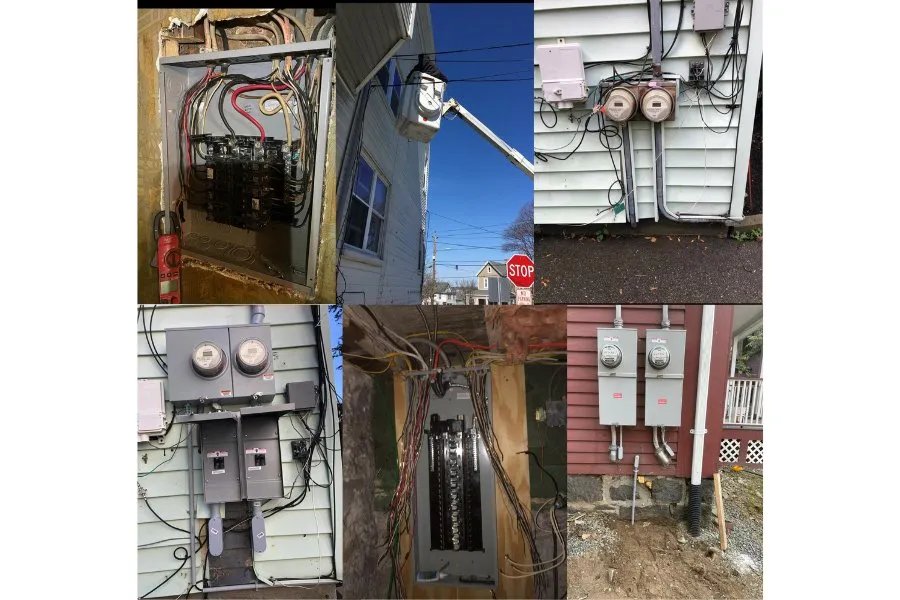 Slide of Boston Electric Service