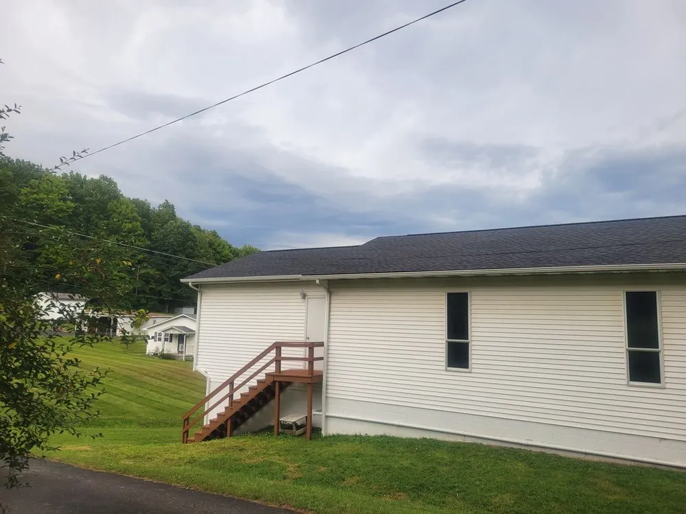 Emergency lighting installation in , by Bowen Roofing