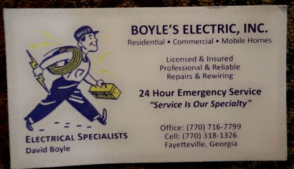 Expert lighting installation experts serving Fayetteville, GA - Boyle's Electric