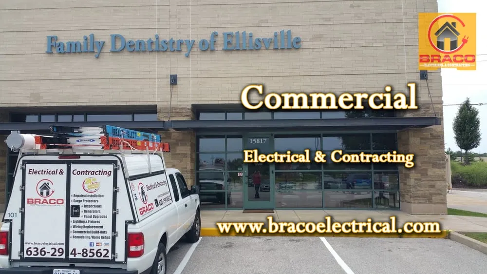 Expert electrician providing emergency electrical service in Ofallon, MO - Braco Electrical & Contracting