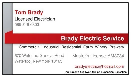 Slide of Brady Electric Service