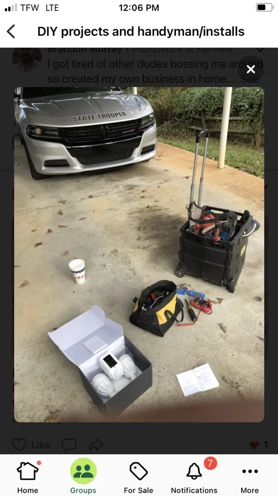 Slide of Brandon Murray Electrical and Handyman Services