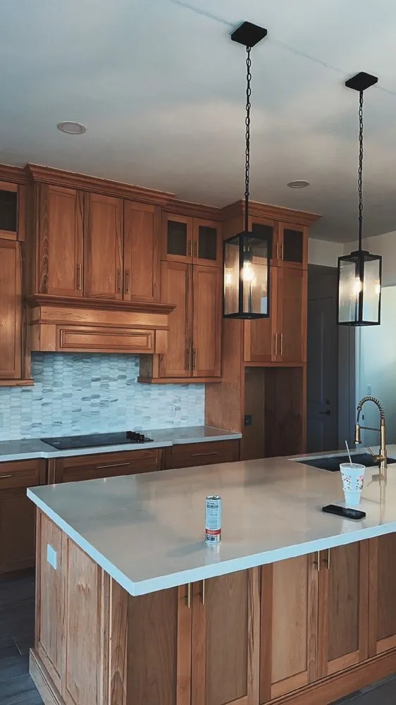 Slide of Brandon’s electrical remodeling