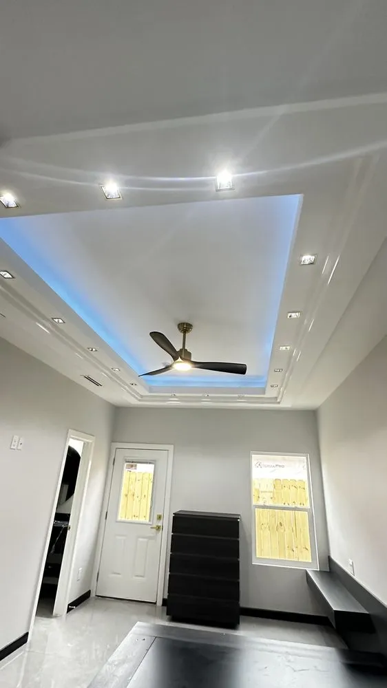 Slide of Brandon’s electrical remodeling