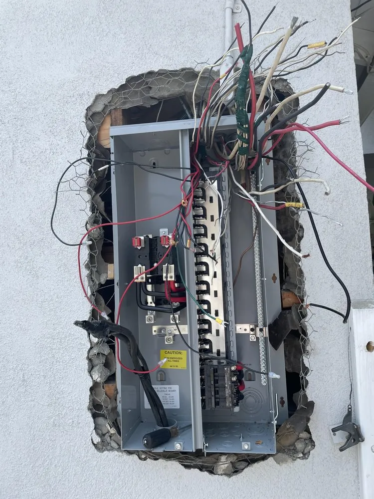 Slide of Breaker Panel Specialist