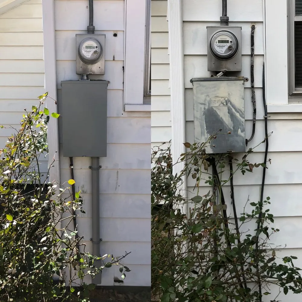 Slide of Breakers Electrical Service