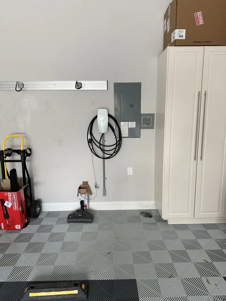 Slide of Breakers Electrical Service