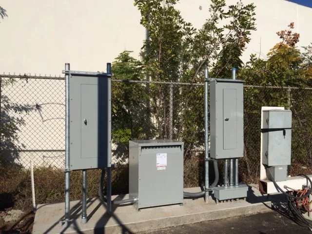 Slide of Breakers Electrical Service