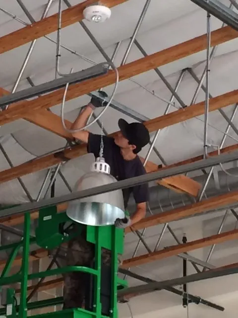 Slide of Breakers Electrical Service