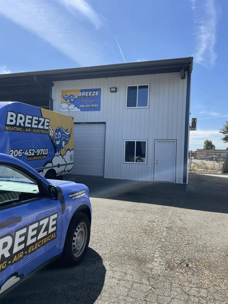 Slide of Breeze Heating Air & Electrical