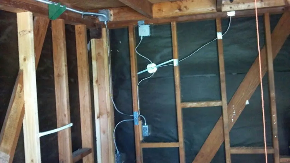 Licensed electrician providing wiring installation in , 