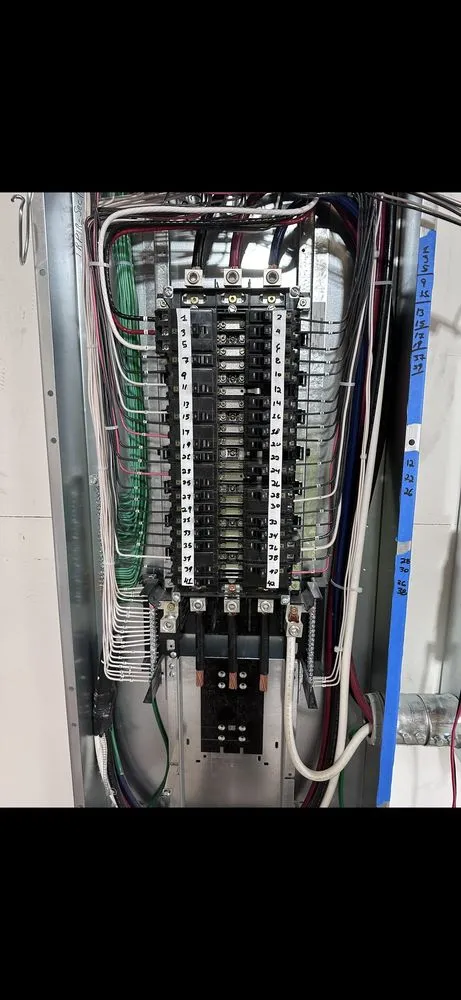 Reliable electrical service for homes in lighting installation,  by 