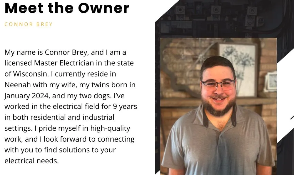 Slide of Brey Electric