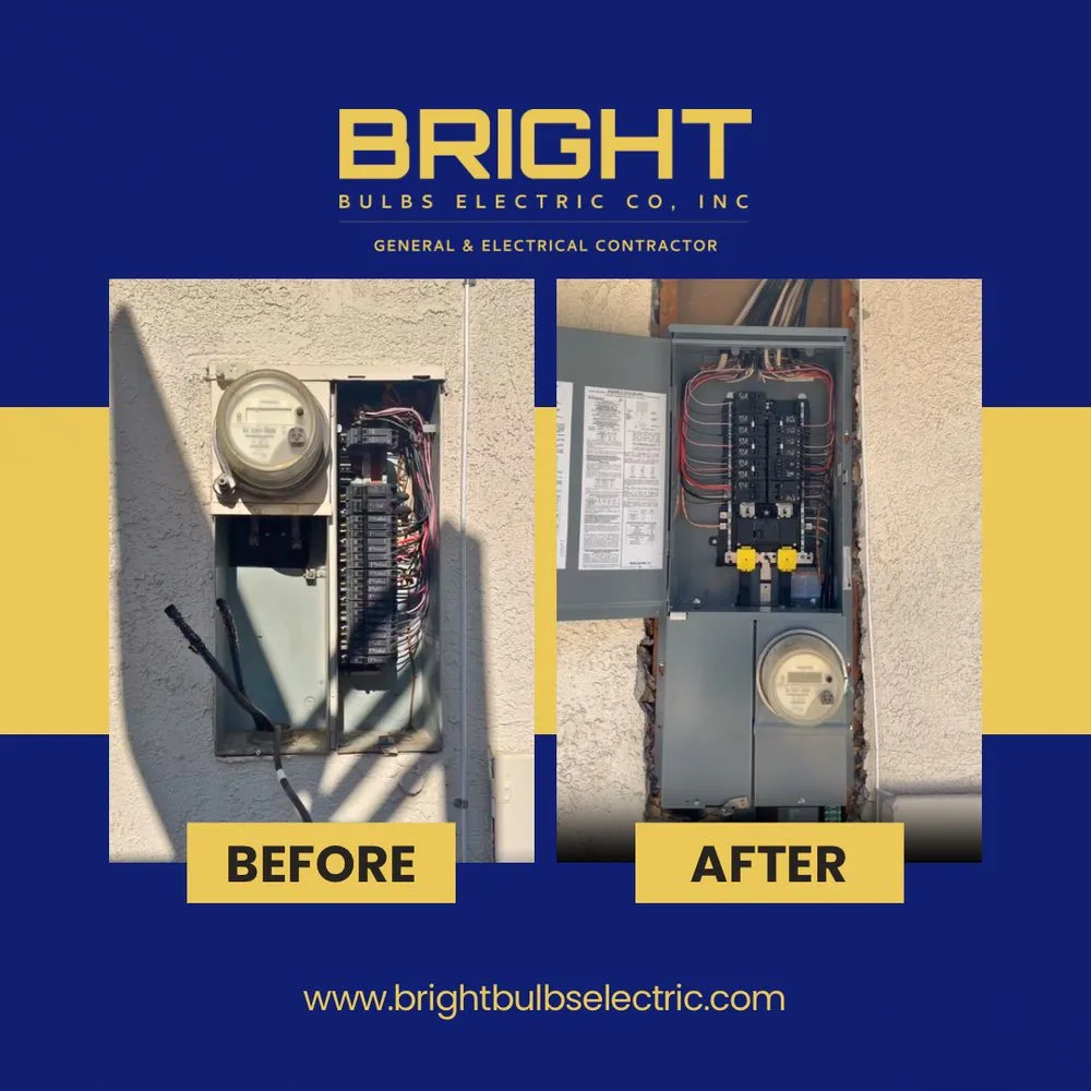 Slide of Bright Bulbs Electric