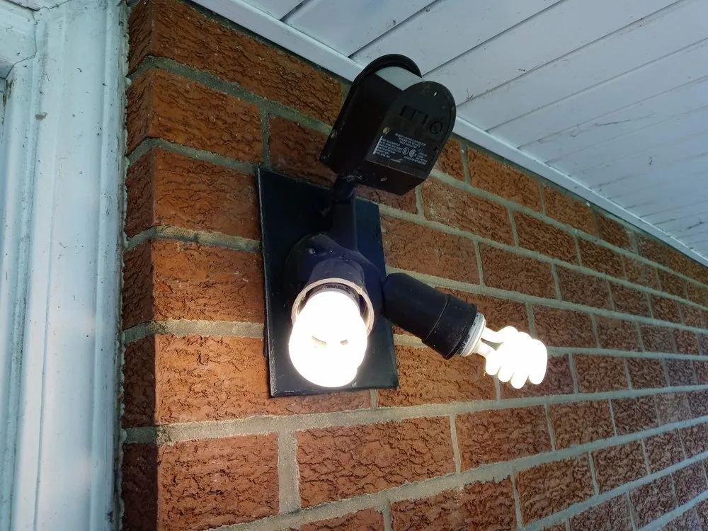 Professional electrician providing emergency electrical service in ,