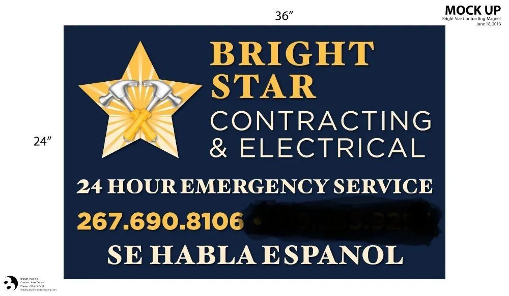 Slide of Bright Star Contracting & Electrical