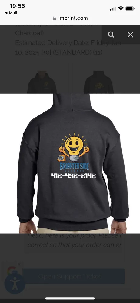 Slide of Brighter Side Electric