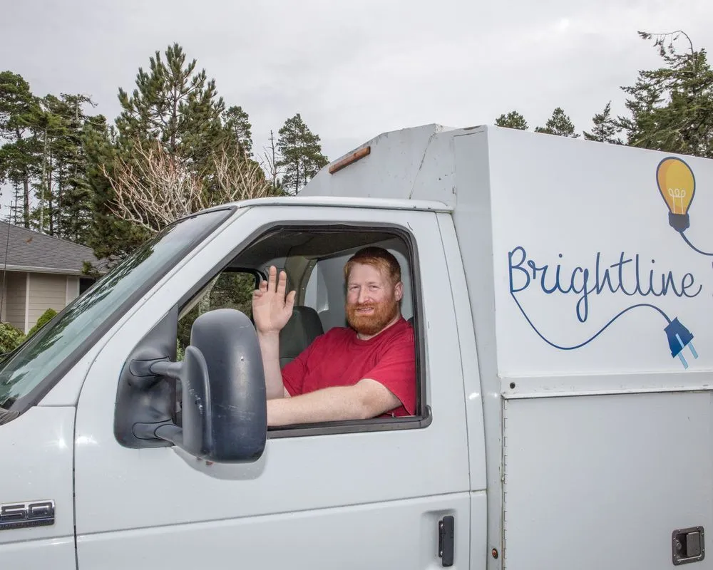 Slide of Brightline Electric