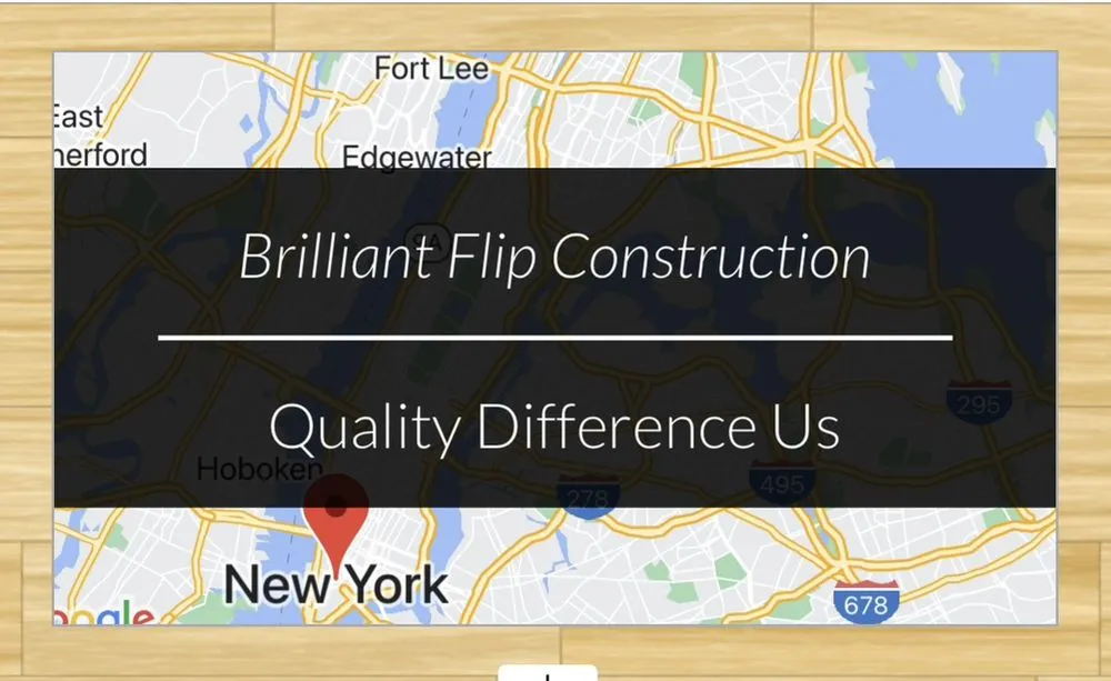 Slide of Brilliant Flip Construction