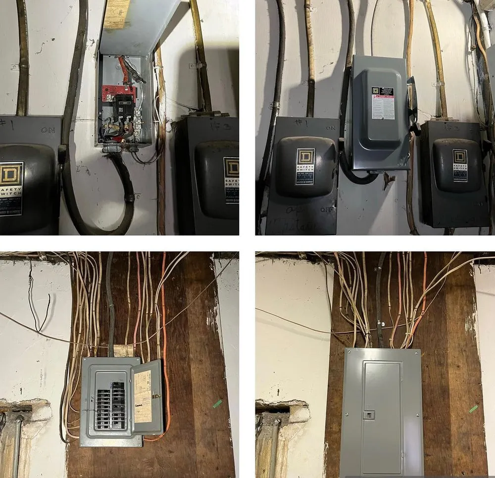 Professional electrician providing outlet and switch repair in New Eagle, PA - Bring The Light