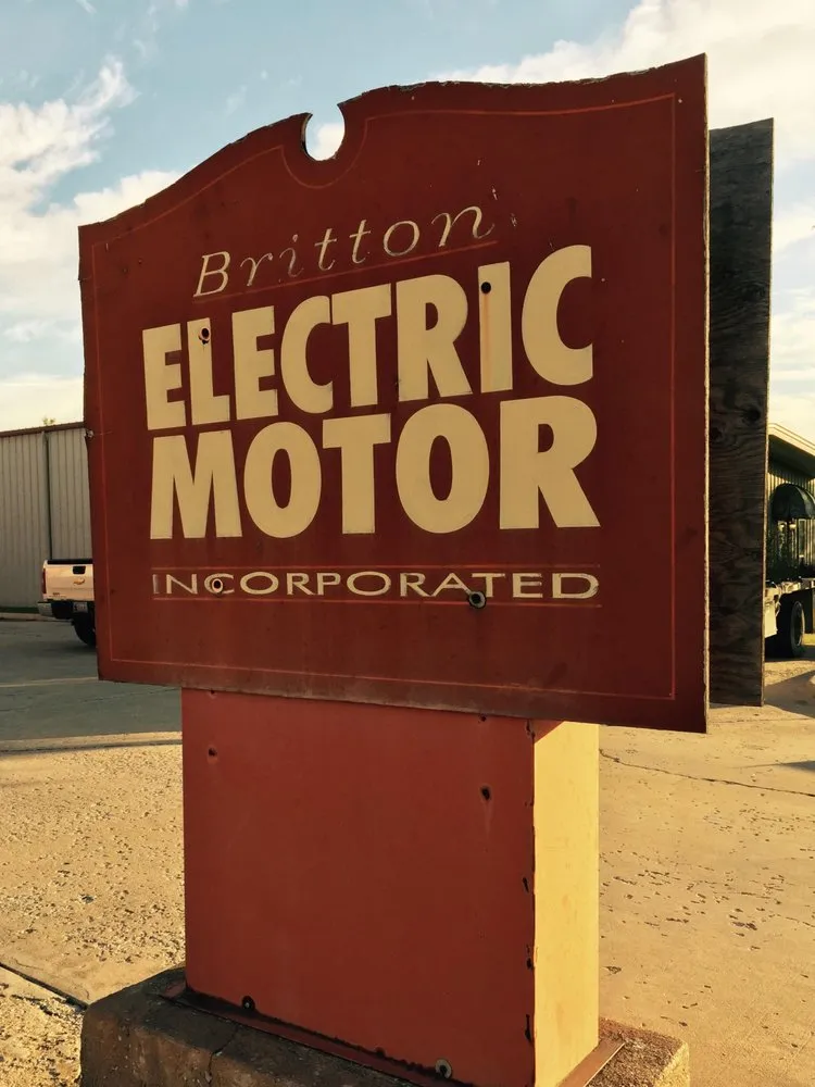 Slide of Britton Electric Motor