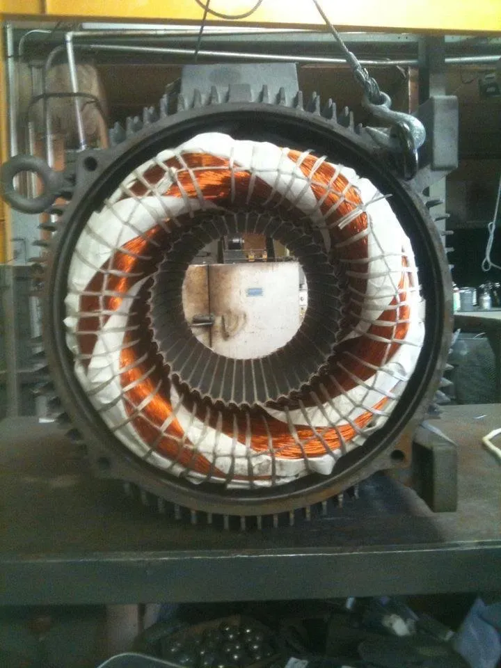 Slide of Britton Electric Motor