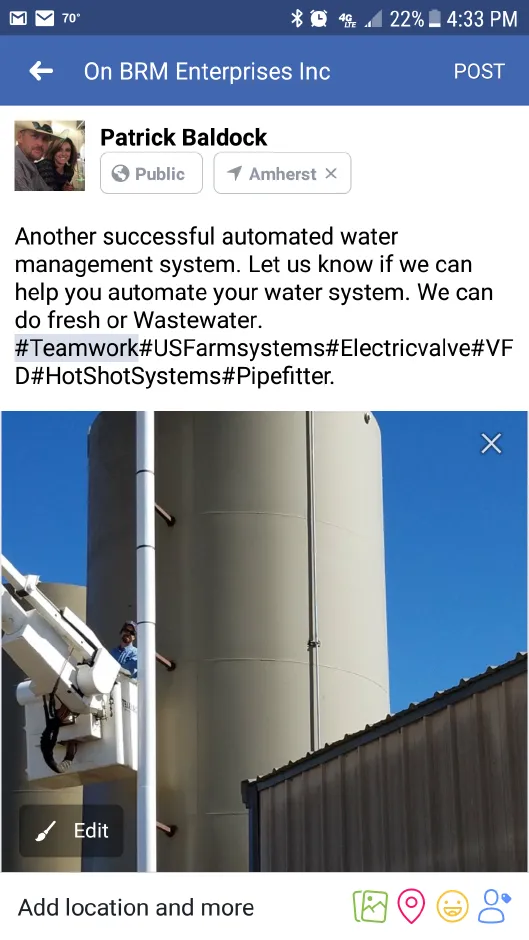 Slide of BRM Enterprises