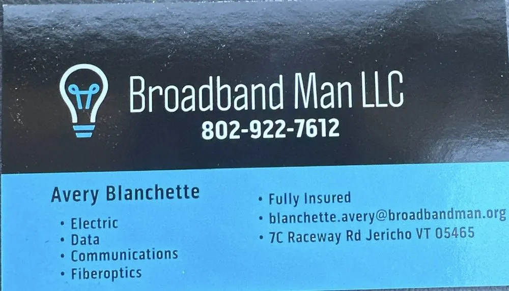 Slide of Broadband Man