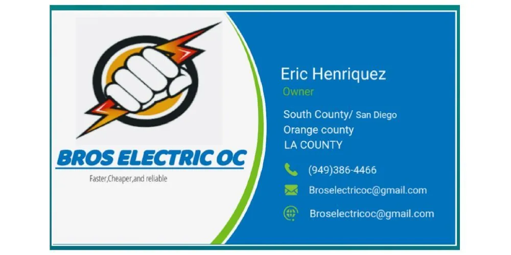 Slide of Bros Electric
