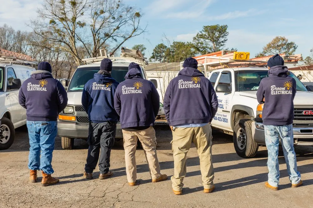 Slide of Brown Electrical Services