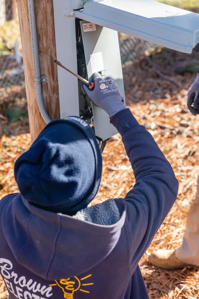 Professional electrical service for homes in wiring installation,  by 