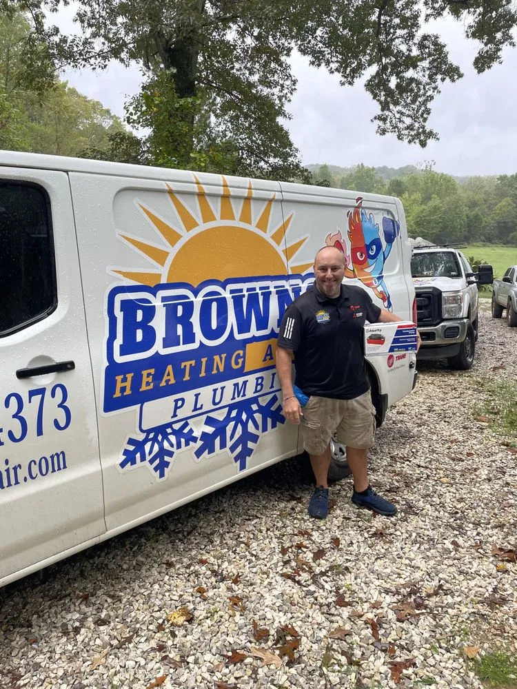 Slide of Browns Heating and Air