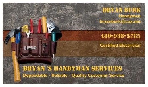 Slide of Bryan's Handyman Service