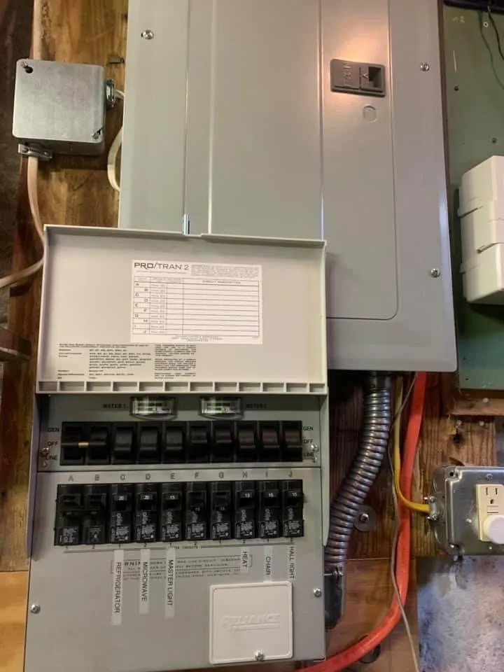 Slide of BSM Electric Service