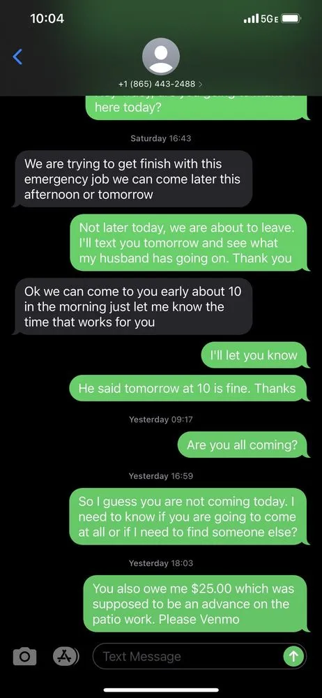 Slide of B&T Electrical and Handyman Services