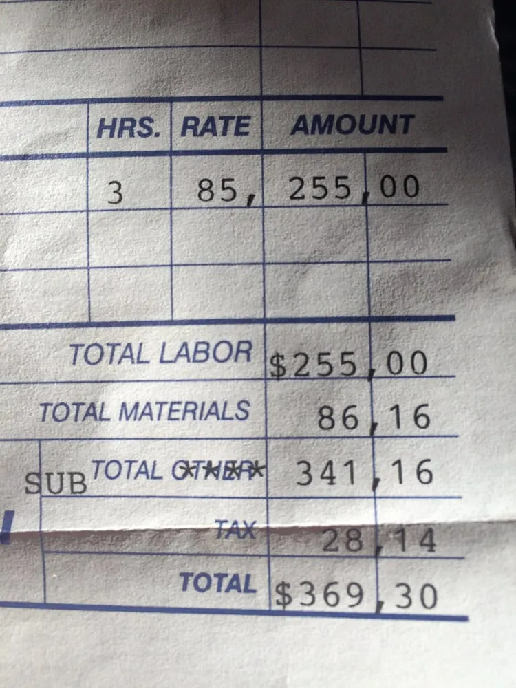 Slide of Buddy's Electric